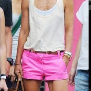 J.Crew Chino Shorts pink